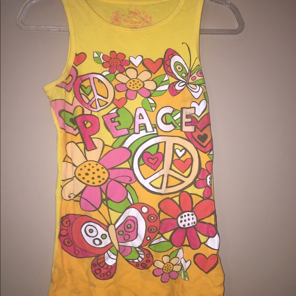 🛍🌟 Ombré Yellow and Orange Arizona Peace Tee🌟